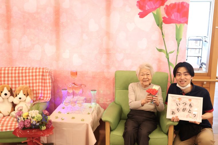 女子会トークも花咲く母の日